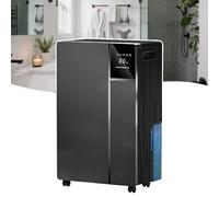 Dehumidifier for Home, 16L/Day, Portable for Spaces Up to 650 Sq.Ft, 2-Liter Water Tank with Continuous Drainage, Ideal for Basement and Damp Areas