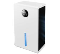 Dehumidifier for Home, 2.8L Portable Small Dehumidifier for Wardrobe,Bedroom,Closet Continuous Drainage & Auto Shut Off for Laundry Drying,Energy Efficient with Vibrant Color Change LED Lights