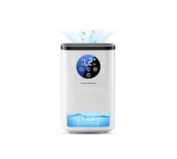 Dehumidifier for Home Damp 1600ML with 4 Timer Modes, Auto Off & Auto Defrost 7 RGB Lights Ultra Quiet Electric Small Dehumidifier for Bedroom, Bathroom Caravan, RV, Room