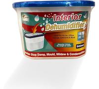 Dehumidifier - Pack of 5 - Moisture And Humidity Absorber - 500ml - Prevents Mold, Attracts Extra Moisture from Your Bathroom, Closet, Kitchen & Study, No Electricity Required, Disposable. (5)