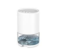 Dehumidifier, quiet small household dehumidifier, 1L capacity, automatic shutdown, with seven color atmosphere lights, applicable to bathroom, bedroom, cloakroom