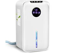 Dehumidifiers(88.0OZ) for Home Small Dehumidifier With Drain Hose Timer (8-12-24H) Ultra-Quiet with Sleep Mode Auto Shut Off for Bedroom Bathroom Basement Kitchen RV Closet（850.0Sq.ft)