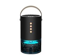Dehumidifiers for Home, 1.3L Dehumidifier for Bedroom, 4/8/12H Timer, Automatic Stop When Water is Full, LED Light, Portable Dehumidifier With Handle, Perfect for Bathroom, Bedroom, Office (Black)
