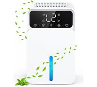 Dehumidifiers for Home, 1500ml High Efficiency Dehumidifier for Bedroom, 3 Modes Quite Portable Bathroom Dehumidifier, 12H Timer, 7 Colorful Lights, Electric Small Dehumidifiers for Drying Clothes