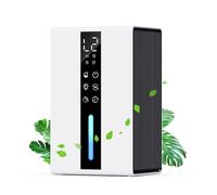 Dehumidifiers for Home, 1800ML Water Tank, Dehumidifier for Bedroom Bathroom Small Room with Quiet, 48H Timer, Auto Shut Off, Sleep Mode, 7 Colors Light