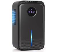 Dehumidifiers for Home, 2.7L Water Tank Small Dehumidifier With Drain Hose for Drying Clothes with Timer Sleep Mode and Auto Shut Off Defrost,Quiet Dehumidifiers for Bathroom Bedroom Closet RV