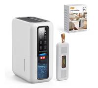 Dehumidifiers for Home,2000ml Dehumidifier for Bedroom with Ultra Quiet & Auto Shut off ,24H Timer,7-Color LED Light,Compact and Portable small Dehumidifier for Bathroom, Closet, RV, Wardrobe, Garage