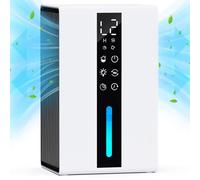Dehumidifiers for Home Basement, 1800ML Small Portable Dehumidifier for Bedroom with 6-48H Auto-off, 7 Colors LED Lights, Sleep Mode, Reduce humidity, Auto Defrost, Quiet