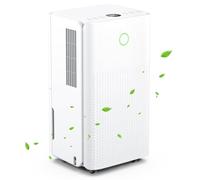 Dehumidifiers for Home, Dehumidifier 12L/Day Quiet Portable Dehumidifier for Bedroom Bathroom with 3 Modes, 24H Timer, 2200ML Tank, Continuous Drainage, Humidity Control, Auto Defrost (Version U)