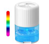 Dehumidifiers for Home,Dehumidifier for Bedroom with Auto Defrost Function, 2200ML Capacity, 2 Working Modes, Smart Auto-Off, Quiet Small Dehumidifier for Bathroom,Basement,Kitchen,Wardrobe - White