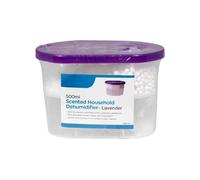 Dehumidifiers for home Disposable damp absorber Household condensation absorbers Scented small dehumidifier household essentials for caravans, homes damp traps (Lavender Dehumidifier (500ml) - 5)