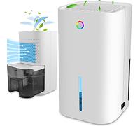 Dehumidifiers for Home Small Quiet Dehumidifier 30oz 850ml Portable Electric Dehumidifier with Smart Features Auto-Off for Damp Home, Room, Bedroom, Bathroom Wardrobe, Basement, Office