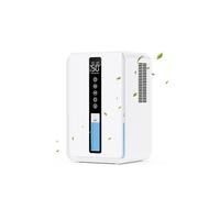 Dehumidifiers for Home with 2500ML, Sleep & Auto Humidity Mode & 3 Speeds, Dehumidifier for Drying Clothes with 6-48-Hour Timer, Auto-Off, RGB Lights, Dehumidifier for Bedroom Bathroom Damp Closet