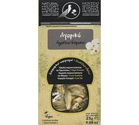 Dehydrated Agaricus bisporus mushrooms 25 g (pack of 2) by Natural History Museum of Meteora & Mushroom Museum