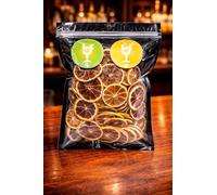 Dehydrated Dried Citrus,Premium Garnishes 110+Piece Large Bag Lemon &Lime Wheels,100% Natural Sugar Free Dried Fruit,Cocktails, Soap Making, Wreath-making,Arts&Crafts,Cocktails,Decoration