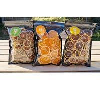 Dehydrated Dried Citrus Slices Pack Premium Garnishes 420+ Piece Large Bags 100% Natural Sugar Free,Dried Citrus Wheels For Cocktails,Mocktails,Garnishes, Deserts/Fruit Slices.Citrus Fruits
