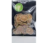 Dehydrated Dried Lime Garnishes Slices,Premium Lime Garnishes,65+ Piece Large Bag 100% Natural Sugar Free Dried Lime Wheels Cocktails, Mocktails, Deserts, Soap Making, Decorations and Much More