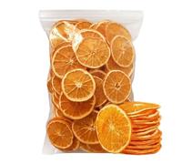 Dehydrated Dried Orange Slices Wheels,7.1oz / 200g | Approx 40 to 50+ Slices | Sugar Free Natural Fruit for Cocktails,Christmas Day,Cakes,Tea