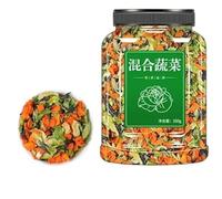 Dehydrated dried vegetables, canned greens and scallions, carrots, freeze-dried vegetables 250g/can, seasoning packet, soup ingredients, instant noodle side dishes, mixed greens, Vegan (1 can)