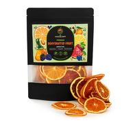 Dehydrated Orange Slices Wheels |100% Natural Air-Dried Citrus Fruit Slices | Dried Orange Wheels for Garnishing Cocktails, Gin, Baking, Teas & Crafts | Vegan & Gluten-Free (70 PLUS ORANGE WHEELS)