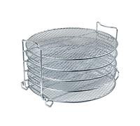 Dehydrator Rack For Ninja Foodi Accesories, Pressure Cooker and Air Fryer 6.5 Quart & 8 Quart - Stainless Steel Cooker Rack With Five Stackable Layers