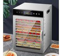 Dehydrators for Food and Jerky, Herb Drying Rack, Food Dehydrator Electric Drying Fruits Machine for Vegetables, Meat, Seafood(12layer)