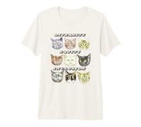 DEI Diversity Equity Inclusion Support Cats Cartoon Cute Premium T-Shirt