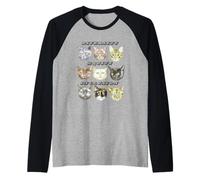DEI Diversity Equity Inclusion Support Cats Cartoon Cute Raglan Baseball Tee
