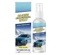 Deicer For Fridge Freezers - 100ml Ice Removal Agent Spray, Snow Melting Spray, Deicer For Quick Frost & Ice Clearing Car Windshield Window Truck RV Wiper Garage Highway Parking