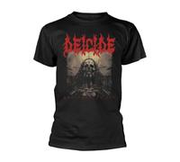 Deicide Men's Banished by Sin T-Shirt Black, Black, Medium