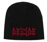 Deicide Men's Logo Beanie in Black Deicide Black One Size