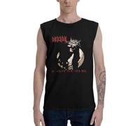 Deicide Scars of Crucifix Sleeveless T Shirt Men's Fashion Tank Tops Summer Round Neckline Vest Black(Small)