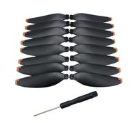 dEieHKw 16PCS Propeller With Screwdriver Spare Part Kit RC Drone Maple Leaf Blade Wing Accesory For AE3 Pro MAX M218 S135
