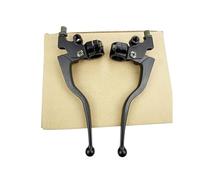 dEieHKw 22mm Left Right Front Motorcycle Motorbike Brake Lever Perch Clutch Lever for 125cc 125 150 200 250cc(Left and Right)