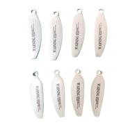 dEieHKw 8PCS Propeller Prop RC Drone Quadcopter Main Blade Spare Part RC Helicopter Wing Rotor Replacement Accessory For X35/W3/X65