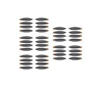 dEieHKw Brushless Drone Propeller Spare Part Blade Maple Leaf Part RC Quadcopter Wing Rotor Accessory 8PCS/Set For A16 A16MAX(40PCS Propeller)