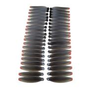 dEieHKw Drone Brushless Motor Quadcopter Propeller Props Spare Part Maple Leaf Wing Fan Replacement Accessory For M1S(40PCS)