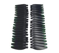 dEieHKw Foldable Drone Quadcopter Propeller Spare Part RC Helicopter Wing Accessory 8PCS/Set For S118 S118 PRO MAX(40PCS Propeller)