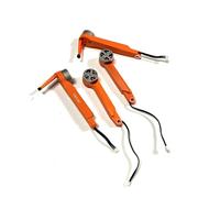dEieHKw RC Drone Motor Arm Spare Part S6S Quadcopter Arm With Brushless Engine DIY Accesssory FOR S6S(4 Motor Arms Orange)