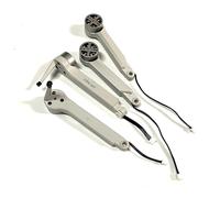 dEieHKw RC Drone Motor Arm Spare Part S6S Quadcopter Arm With Brushless Engine DIY Accesssory FOR S6S(4 Motor Arms Gray)