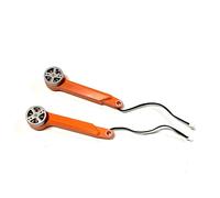 dEieHKw RC Drone Motor Arm Spare Part S6S Quadcopter Arm With Brushless Engine DIY Accesssory FOR S6S(2 Rear Arms Orange)