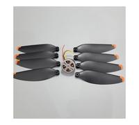 dEieHKw RC Drone Spare Part Kit Brushless Motor Engine With 8PCS Propeller Blade Maple Leaf Part Accessory For S135