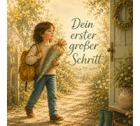 Dein erster großer Schritt: Ein liebevolles Erinnerungsbuch zur Einschulung und zum ersten Schultag