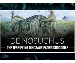 Deinosuchus: The Terrifying Extinct Dinosaur Eating Crocodile