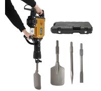 Deinungen 1700W Demolition Hammer Breaker in Case,Electric Jack Hammer Concrete Breaker with Flat Chisel, Scraping Chisel and Point Chisel