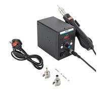 Deinungen Hot Air Gun Rework and Soldering Iron Station,Smart PID Temp Control,Fast Heat-Up 100-500°C, LCD Display,for SMD, QFP, BGA Repair