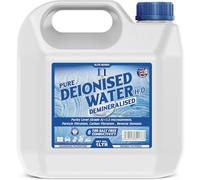 Deionised Water 1L - 1 x 1L of Deionised Water for Steam Irons, Car Batteries, Windscreen Fluid & Antifreeze - Demineralised Water, Reduces Limescale Deposits & Water Stains - For Lab Use (1, 1L)