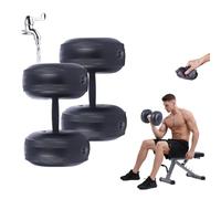 Deiris Portable Water - Filled Adjustable Dumbbells Set - Ideal for Travel, Strength Training & Fitness Shaping