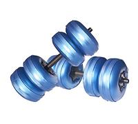 Deiris Water Filled Dumbbells Set - Water Filled Weights - Portable Travel Weights - Weights Adjustable Dumbbells - Portable Fitness Equipment - Strength Training - Fitness and Shaping