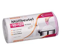 DEISS 10-12 Litre Bin Liners for Brabantia Touch Bin (Size C) Pack of 40.